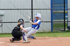 Softball vs Emerson  Wheaton College Softball vs Emerson College in game 2 of their doubleheader. - Photo by Keith Nordstrom : Wheaton, Softball